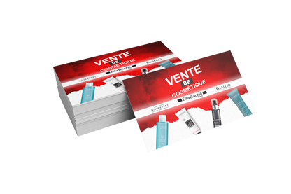 Carte de visite plastifié